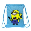 Bolsa Mochila con Cuerdas Minions Minionstatic Azul 26 x 34 x 1 cm