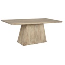 Mesa de Comedor Home ESPRIT Natural Madera de mango 180 x 90 x 72 cm