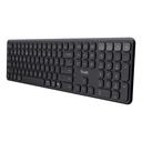 Teclado Inalámbrico Trust Vaiya Negro QWERTY Qwerty US