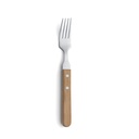 Tenedor para Carne Amefa Pizza Bois Marrón Metal (12 Unidades) (Pack 12x)