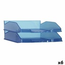 Filing Tray Archivo 2000 Blue A4 Plastic (6 Units)