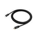 Cable USB-C a USB-C Equip 12834607101 Negro