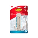 Gancho para colgar 3M 1,8 kg Plateado Metal (1 unidad)