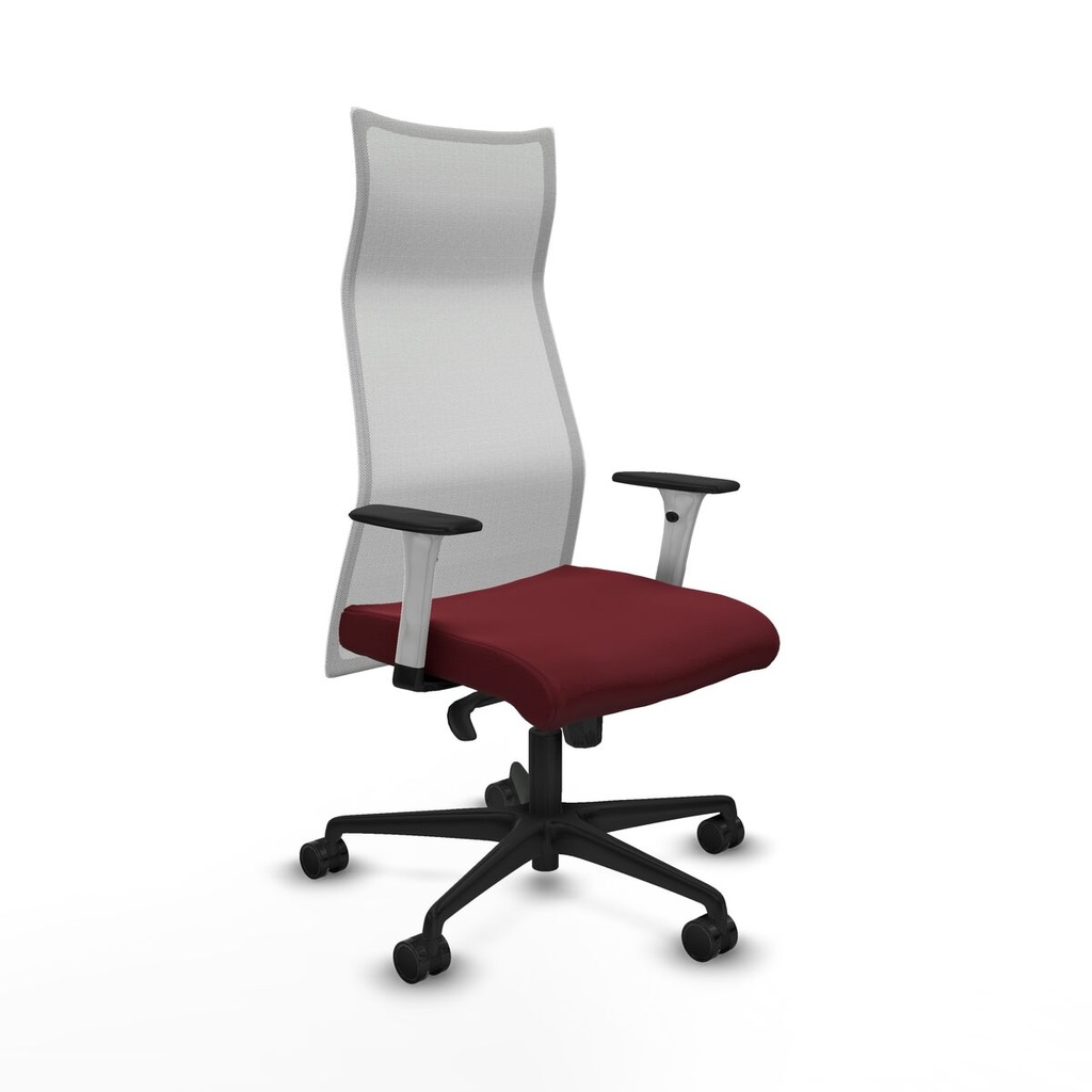 Silla de Oficina Albacete Piqueras y Crespo B1B036N Granate