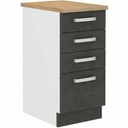 Mueble Auxiliar 60 x 40 x 80,4 cm Gris