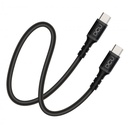 Cable USB-C DCU 30402085 Negro 1,5 m