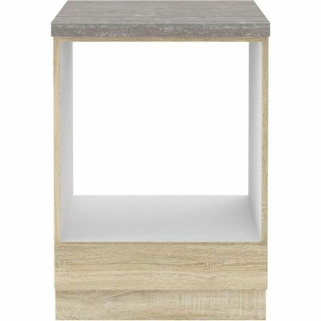 Mueble para horno Lassen Gris 60 x 51,6 x 85 cm