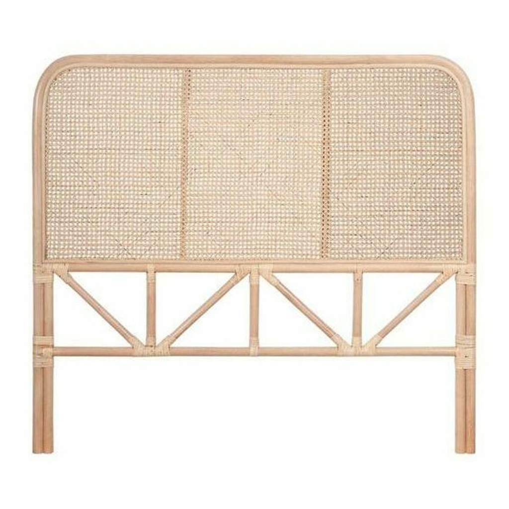 Headboard DKD Home Decor Natural Rattan 178 x 4 x 128 cm