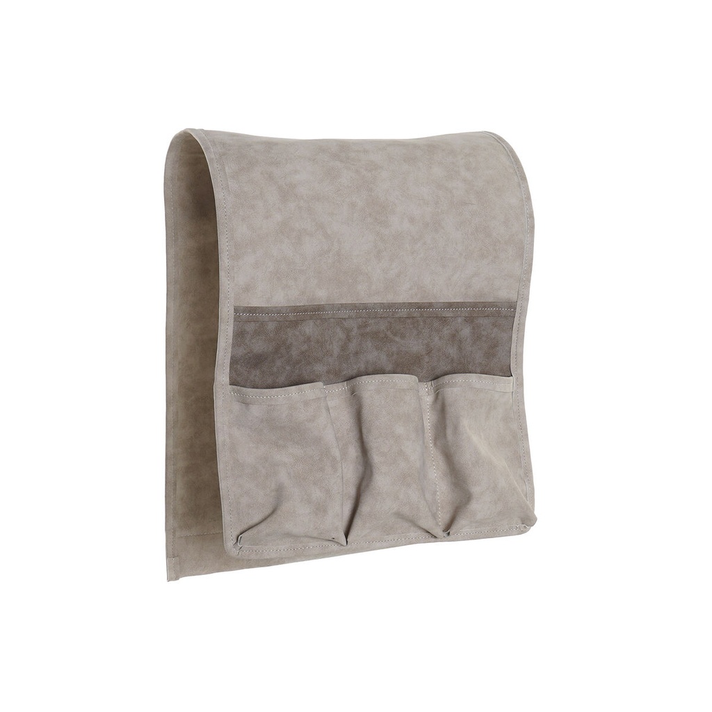 Portamandos DKD Home Decor Gris Gris claro Gris oscuro Poliuretano 30 x 0,5 x 90 cm