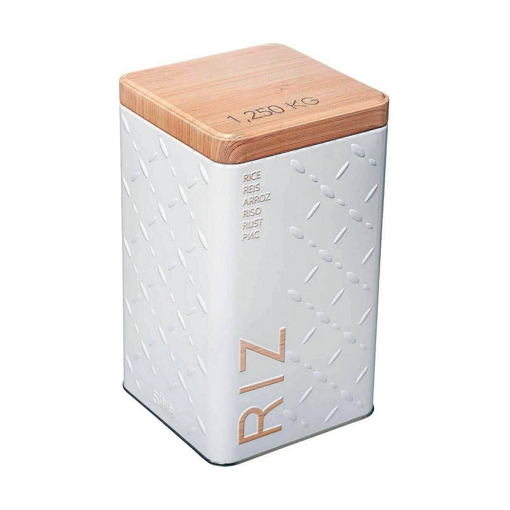 Caja Multiusos Nature Scandi Metal Blanco 1,25 kg