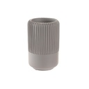Vaso DKD Home Decor Gris Cemento 7 x 7 x 11 cm