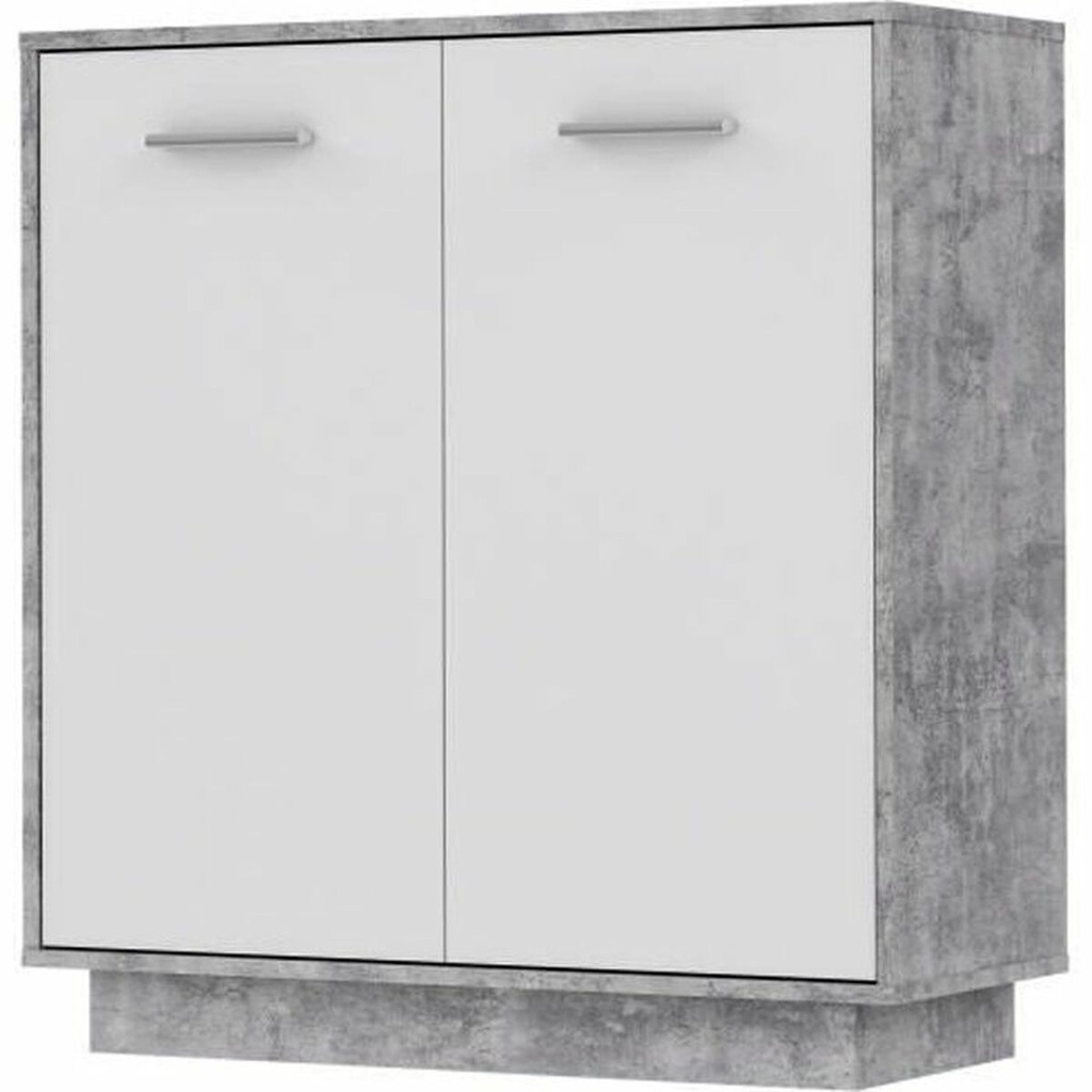 Storage furniture White Light grey 88,9 x 34,2 x 88,1 cm