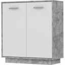 Mueble de almacenaje Blanco Gris claro 88,9 x 34,2 x 88,1 cm