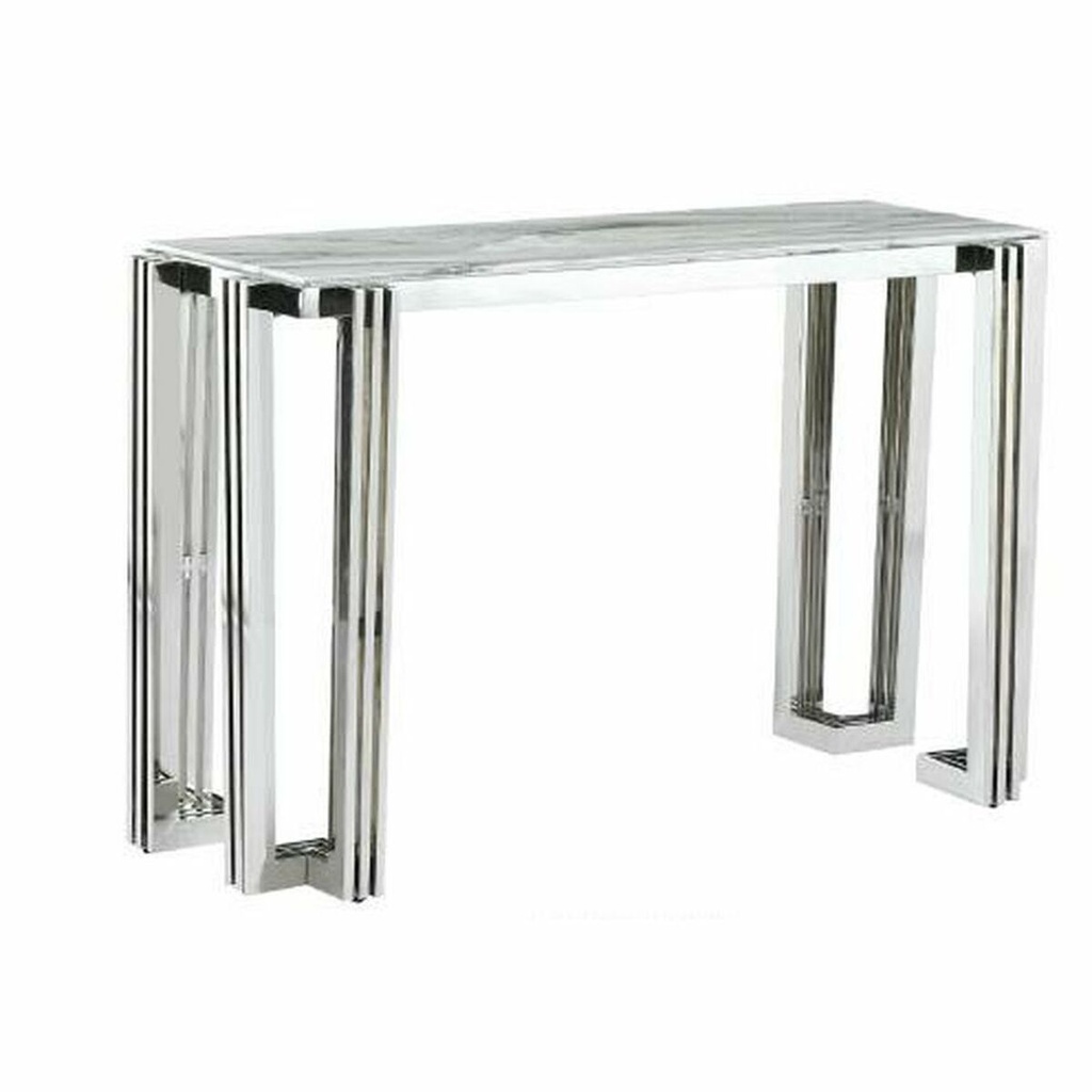 Recibidor DKD Home Decor Blanco Plateado 120 x 45 x 78 cm