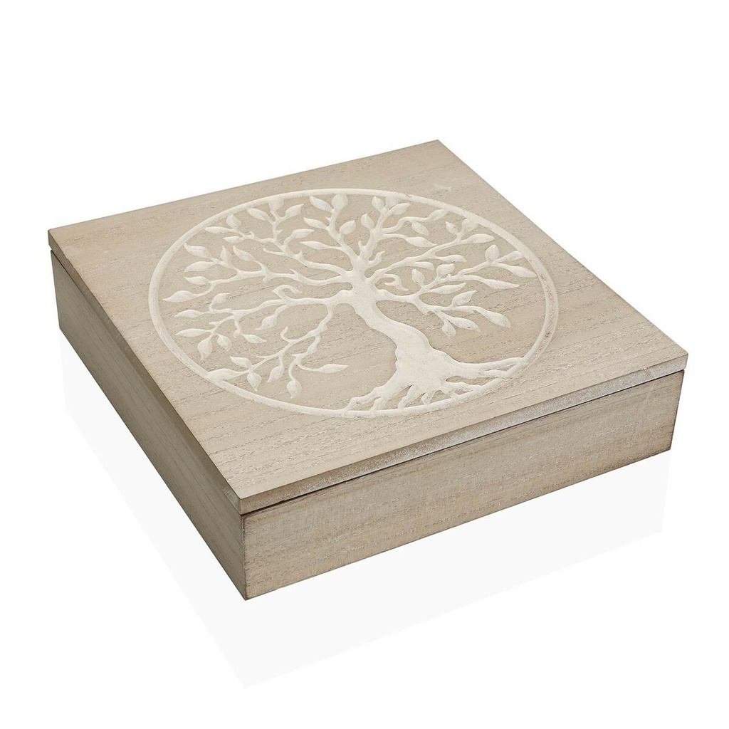 Decorative box Versa Wood Tree