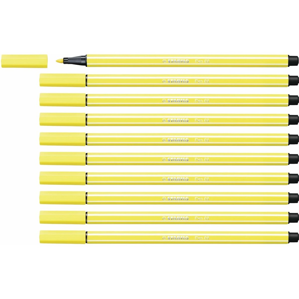 Rotuladores Stabilo Pen 68 (10 Piezas)