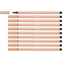Felt-tip pens Stabilo Pen 68 Meat (10 Pieces)