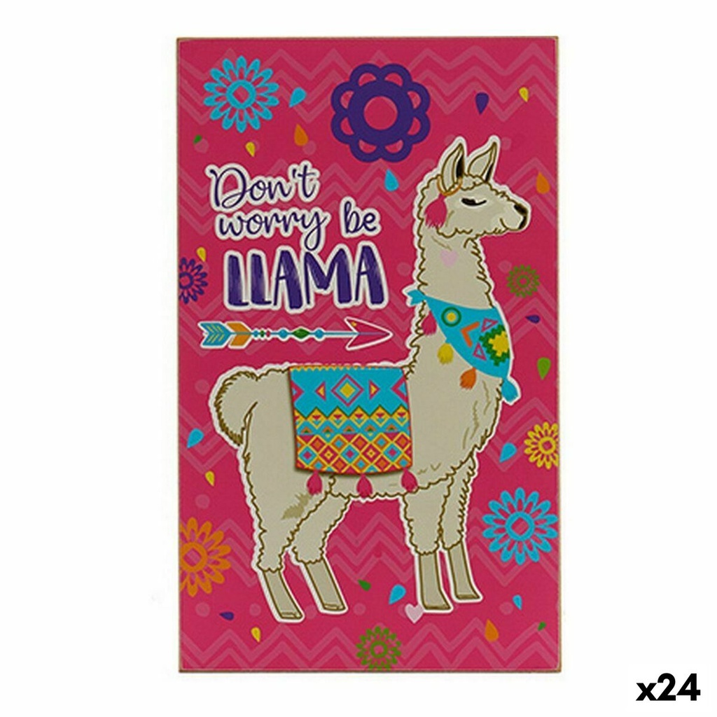 Decorative altarpiece Gift Decor 18HLS045 1 x 40 x 24 cm Llama (24 Units)