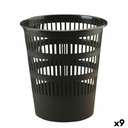 Papelera Faibo Multicolor Polipropileno 12 L (9 Unidades)