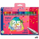 Set de Rotuladores Staedtler Triplus Fineliner 334 (10 Unidades)
