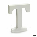 Letra Pincello T Blanco 2 x 16 x 14,5 cm (24 Unidades)