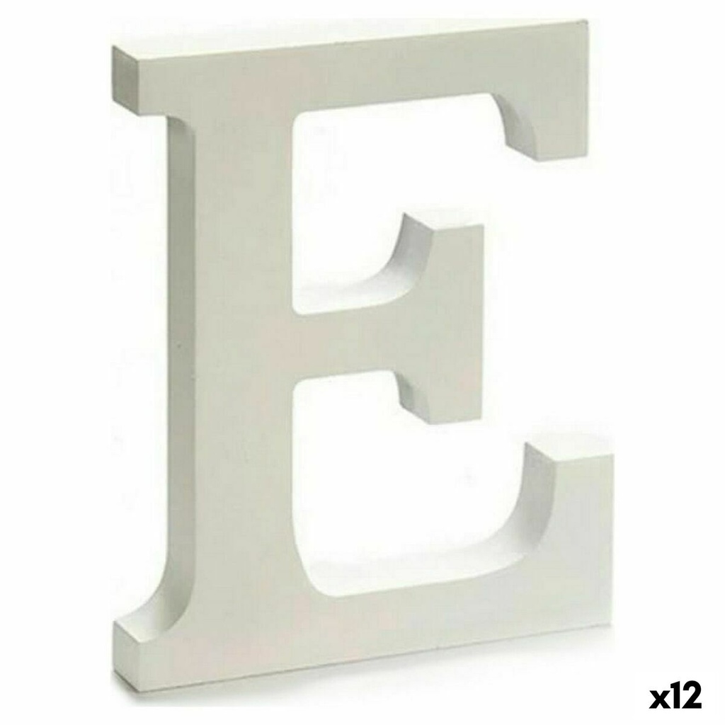 Letra Pincello E Blanco 1,8 x 21 x 17 cm (12 Unidades)