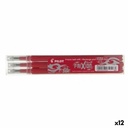 Set de recambios Pilot Frixion 0,7 Bolígrafo 3 Piezas Rojo (12 Unidades)