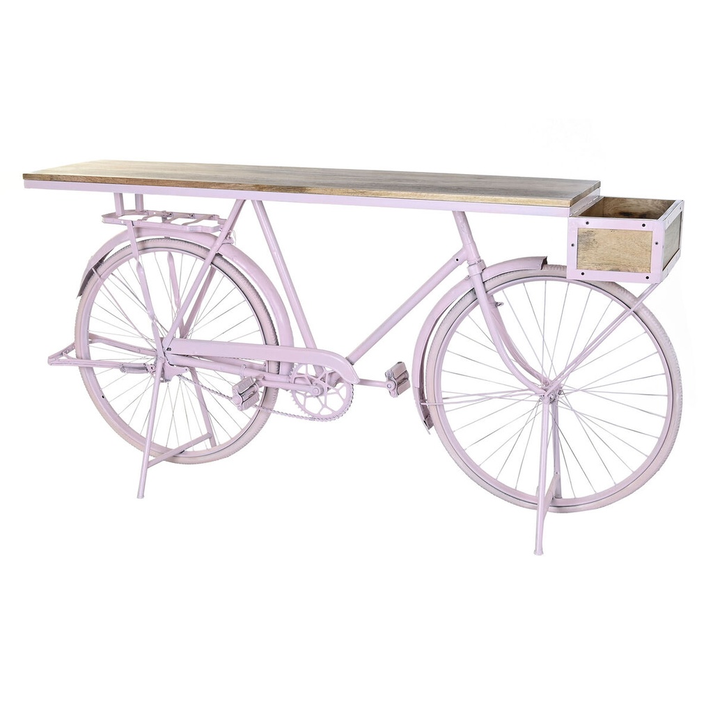 Hall DKD Home Decor Light Pink 180 x 41 x 94 cm Bicycle