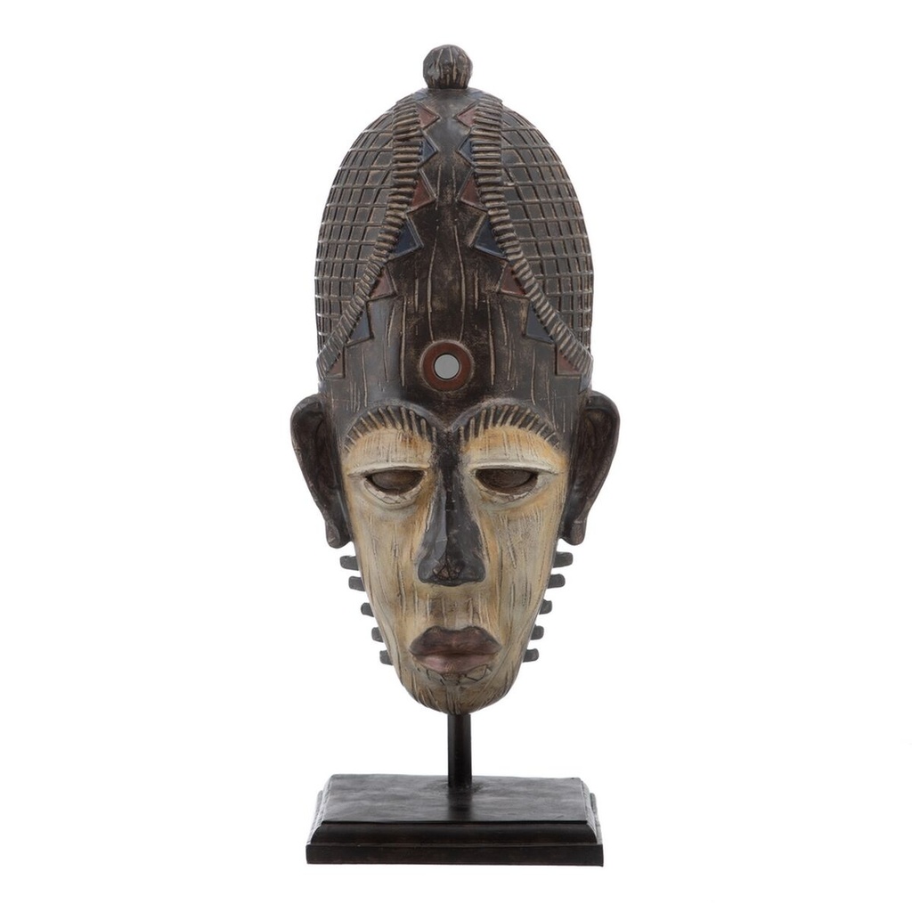 Figura Decorativa 22 x 17 x 54,5 cm Africana