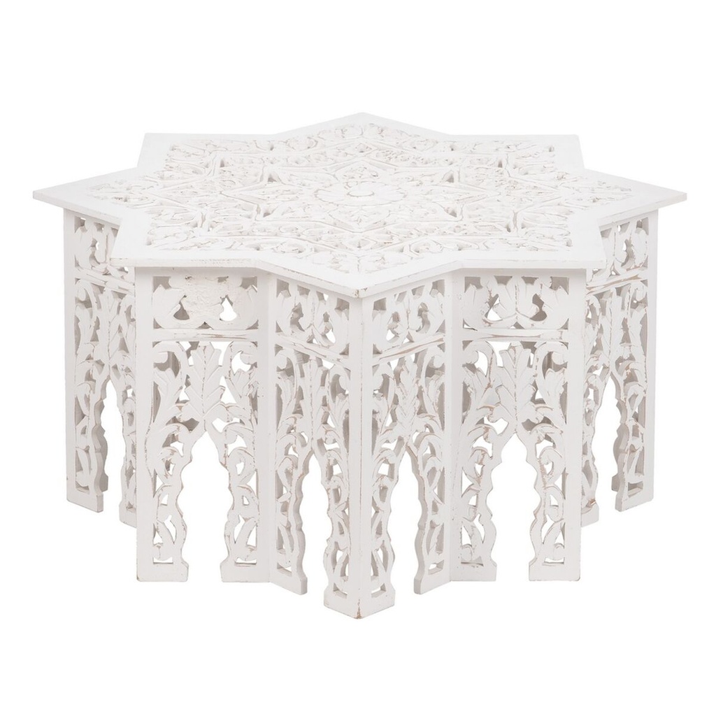 Mesa de Centro 90 x 90 x 46 cm 2 Unidades DMF