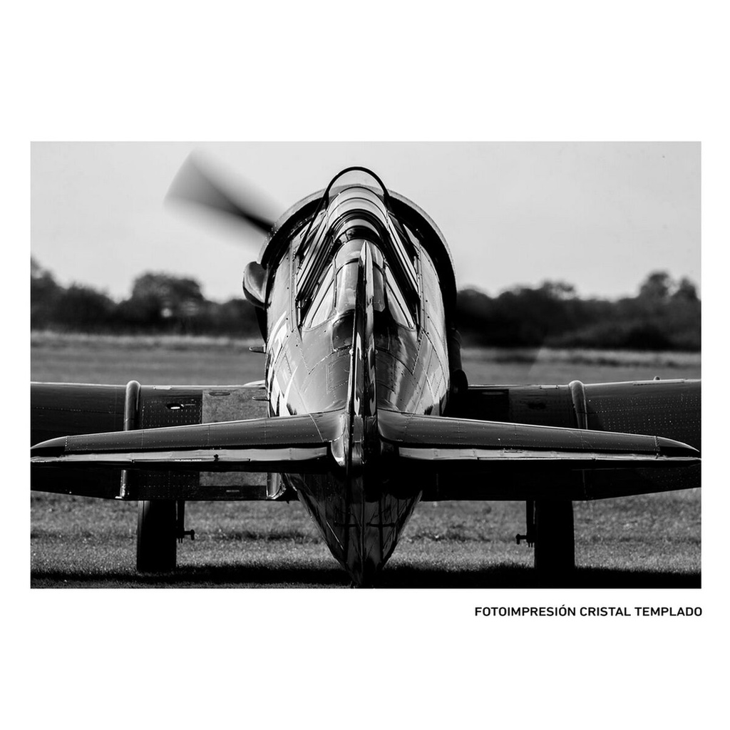 Lienzo Avión 120 x 4 x 80 cm