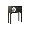 Hall DKD Home Decor White Black Golden 63 x 28 x 83 cm