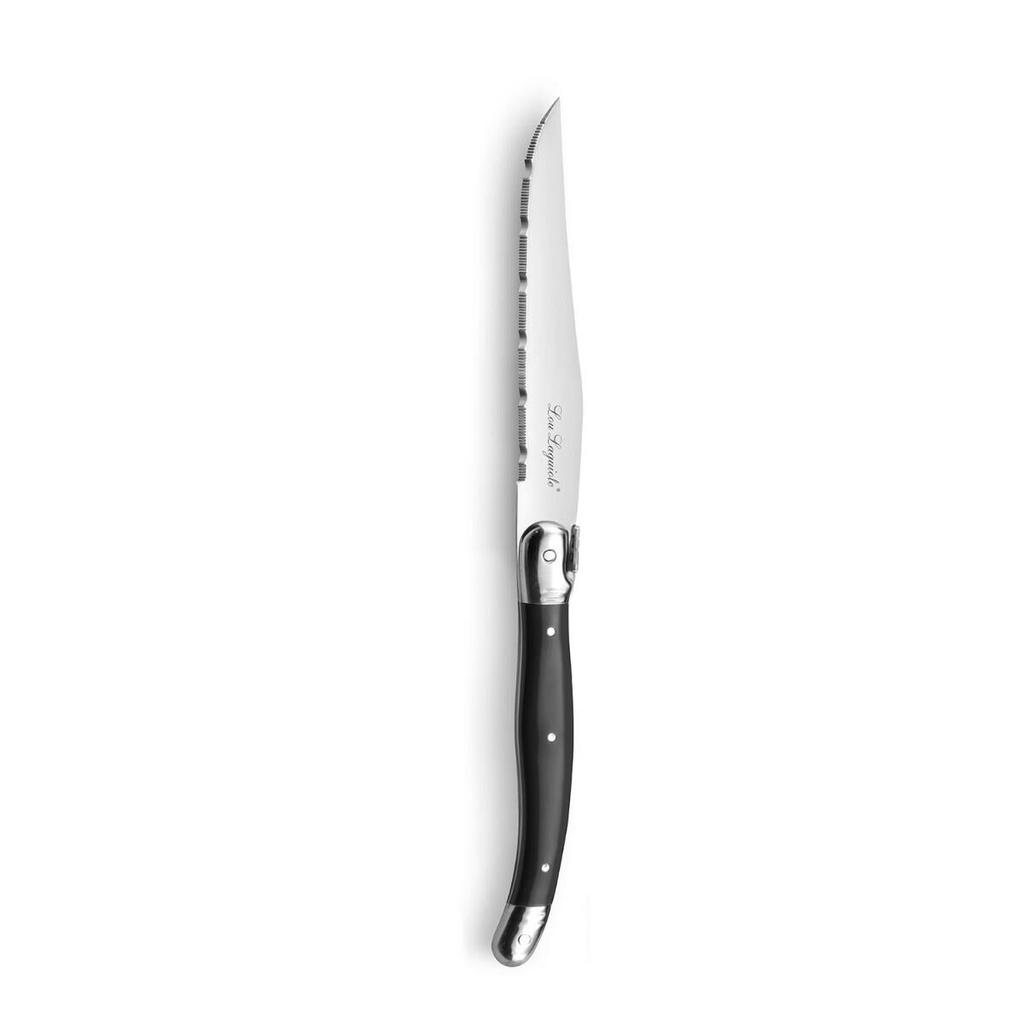 Meat Knife Set Lou Laguiole Tradition Bicoloured Metal 23 x 2 x 1,1 cm Meat