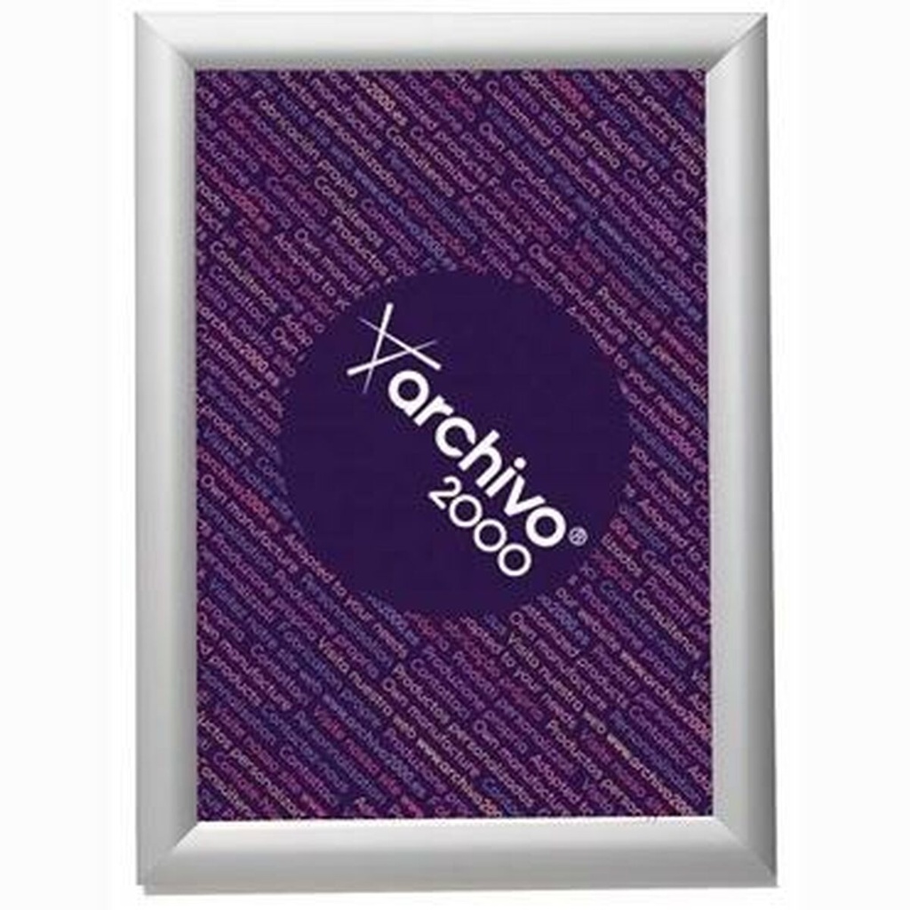 Expositor Archivo 2000 Con marco Plateado A5