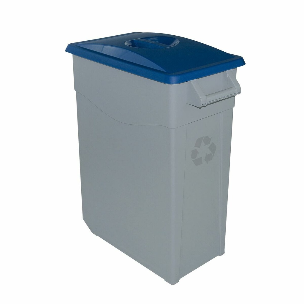 Cubo de Basura para Reciclaje Denox Azul 65 L