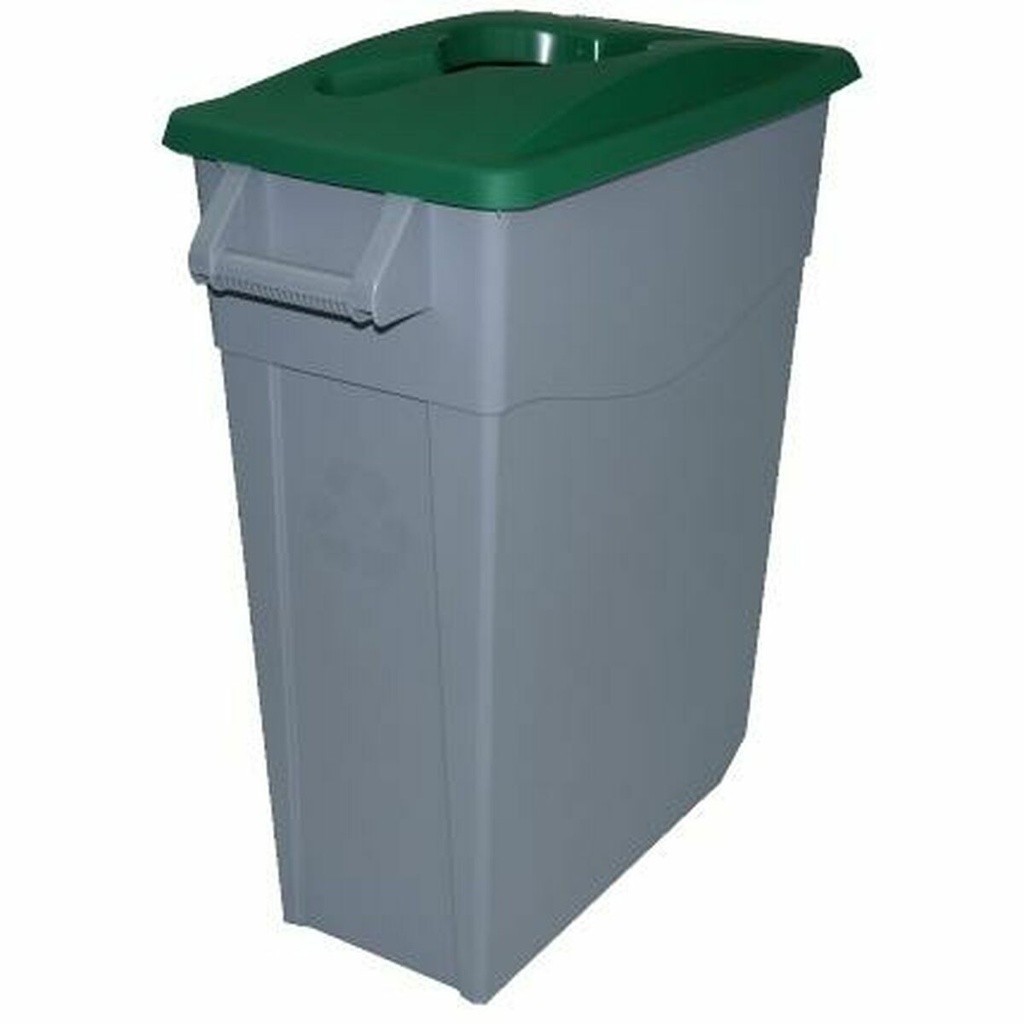 Cubo de Basura para Reciclaje Denox Verde 65 L