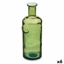 Bottle Stamp Green 11,7 x 33,5 x 11,7 cm Decoration (6 Units)