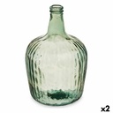Botella 2255/08R-CH Champagne Rayas 8 L 22 x 37,5 x 22 cm Decoración (2 Unidades)