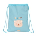 Bolsa Mochila con Cuerdas Safta Baby bear Azul