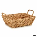 Centro de Mesa Gift Decor SF19022 Marrón Metal Jacinto de agua 40 x 16 x 28,5 cm 42 x 16 x 28,5 cm (12 Unidades)