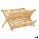 Escurridor para Fregadero Kinvara KT200046 Marrón 48 x 38 x 27,5 cm (6 Unidades)