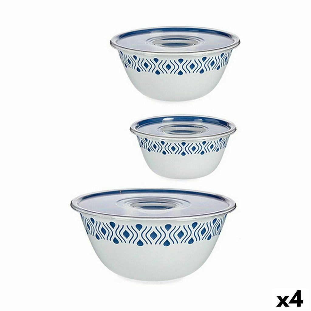 Food Preservation Container Stefanplast Tosca With lid 4 Units