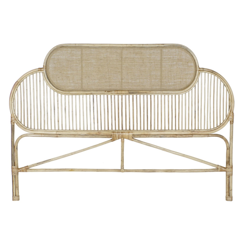 Cabecero de Cama DKD Home Decor Marrón Natural 180 x 4 x 90 cm