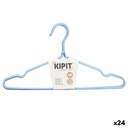 Juego de Perchas Kipit 29100193 Metal Silicona 40 x 21 x 0,5 cm (24 Unidades)