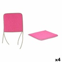Chair cushion 38 x 2,5 x 38 cm (4 Units)