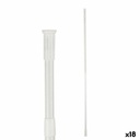 Barra extensible Berilo B0638 140-260CM Blanco Aluminio 260 x 2,2 x 2,2 cm De ducha (18 Unidades)