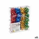 Lazos Pincello 4 PVC 5 x 3,5 x 5 cm Mate Multicolor (12 Unidades)