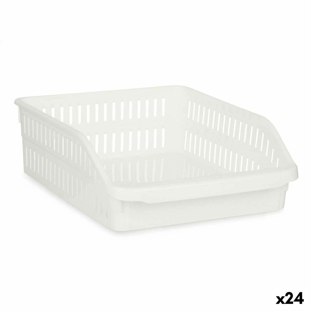 Fridge Organiser Kinvara 03 1066 White 26 x 9,3 x 30,5 cm