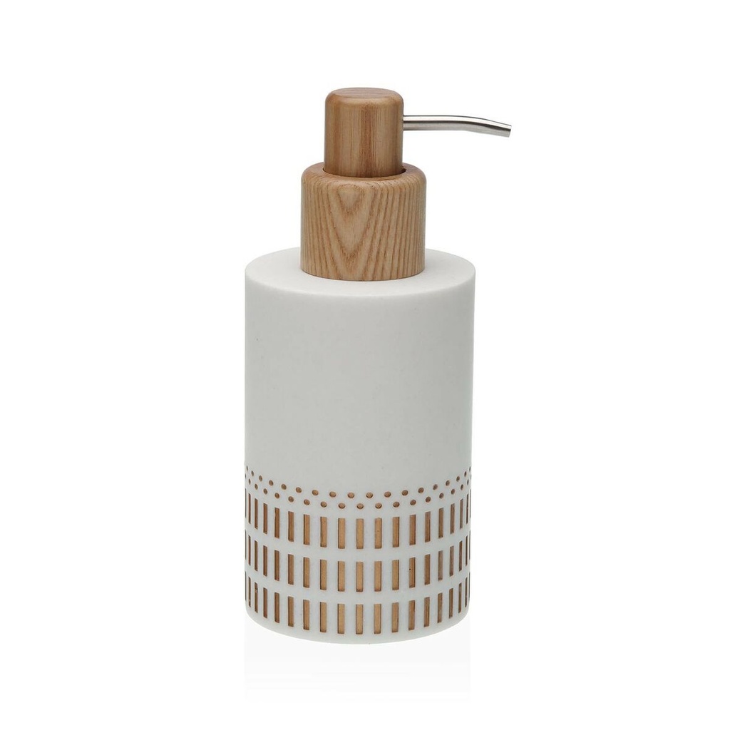 Soap Dispenser Versa Astrid White Resin Plastic