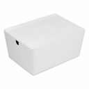 Stackable Organising Box Confortime With lid 35 x 26 x 16 cm